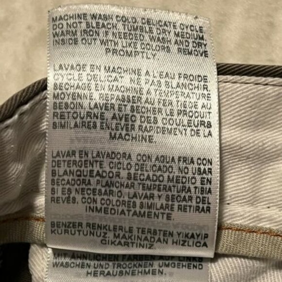 Dockers Mens Classic Khaki Brown Pants Flat Front Size 36 x 32 - Picture 8 of 12